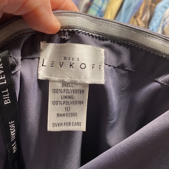 Bill levkoff dress strapless has straps‎ missing a clamp - Picture 6 of 8